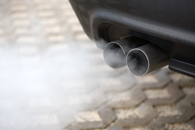Rejet de CO2 par les échappements automobiles