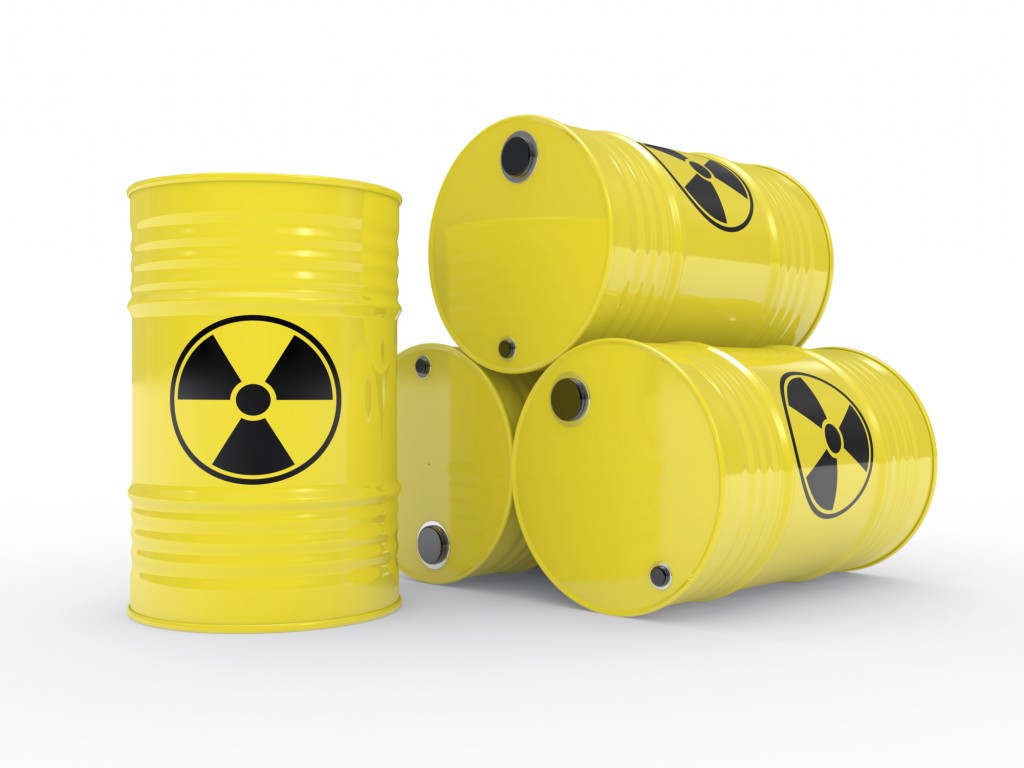 radioactive barrels