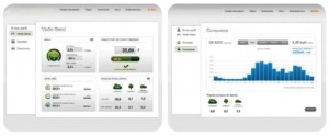 ecrans-appli-web controlez à distance vos consommations !
