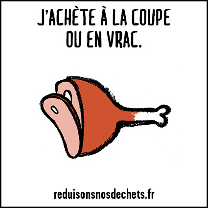 la viande à la coupe