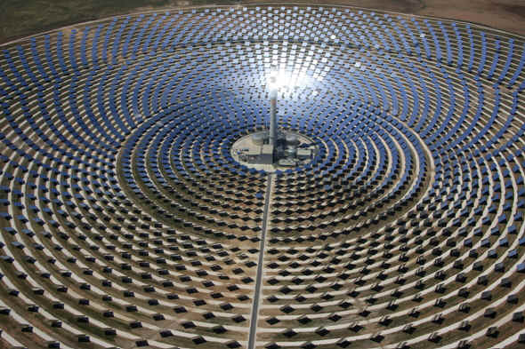 centrales solaire thermodynamique à tour