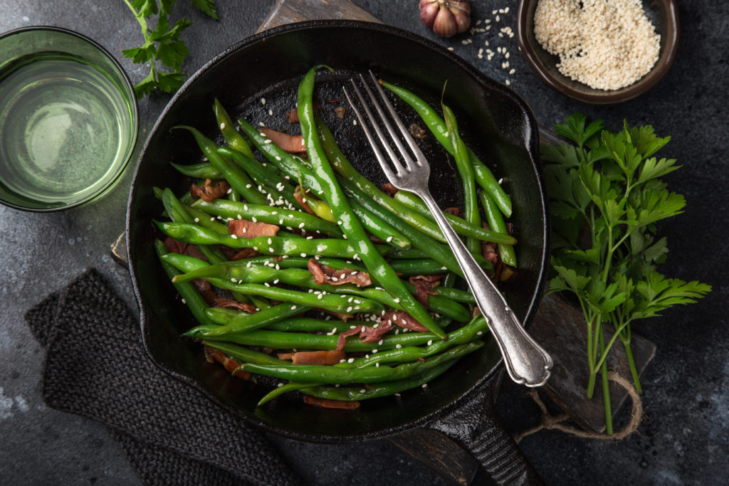 Les haricots verts