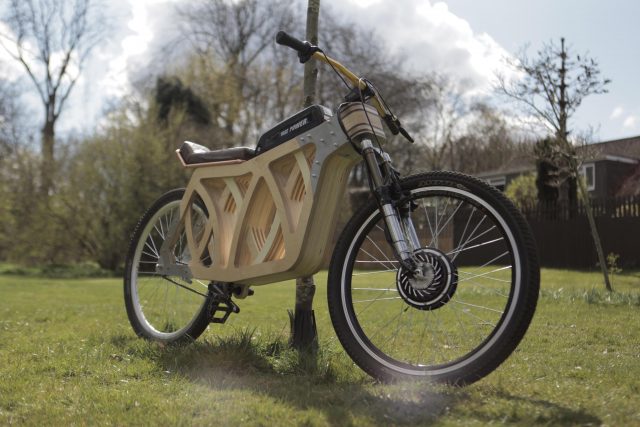 Electraply vélo électrique en bois 