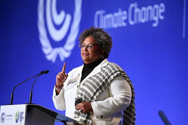 COP26 : Mia Mottley, Première ministre de la Barbade et première engagée pour le climat