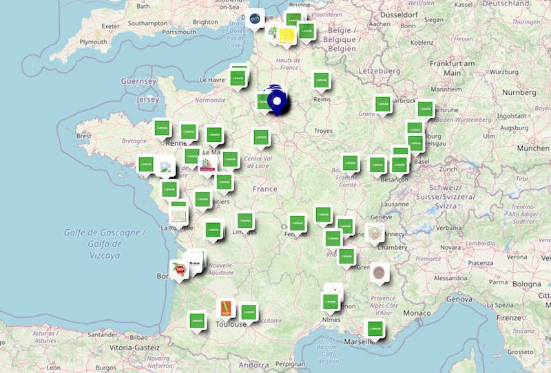 Découvrez la cartographie des opérations de sensibilisation à une consommation plus responsable en France